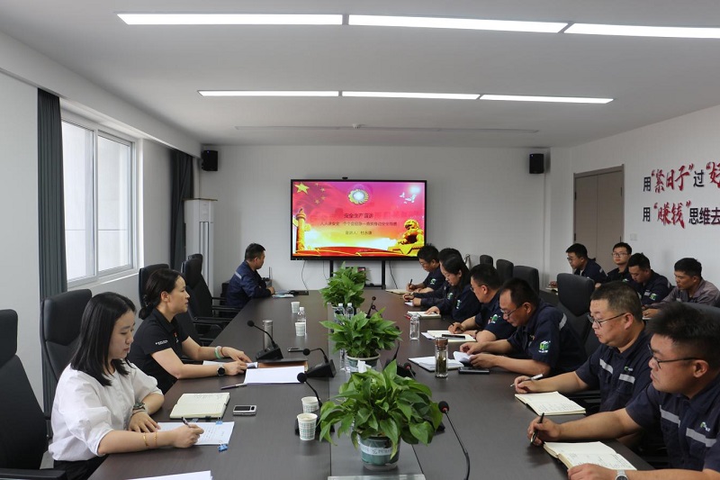 杜永康到韓城昇隆公司開展安全生產(chǎn)專題宣講