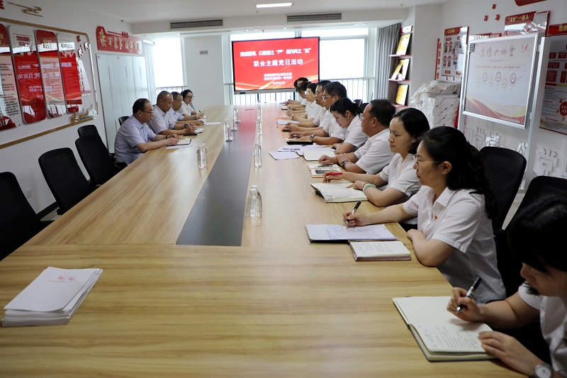 陜煤集團審計部黨支部與建材科技機關(guān)第一黨支部開展聯(lián)合主題黨日活動