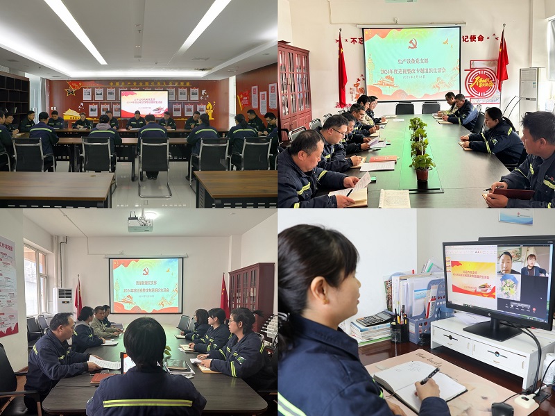 富平公司各黨支部召開2024年度巡視整改專題組織生活會(huì)