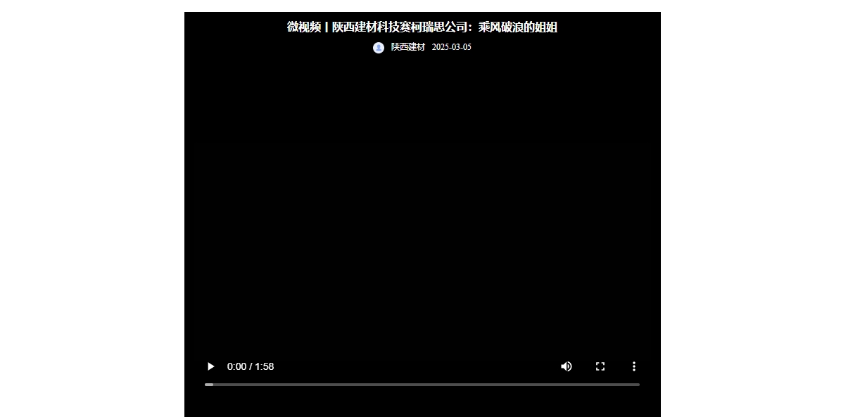 奮進陜煤 | 陜西建材科技賽柯瑞思公司:乘風破浪的姐姐