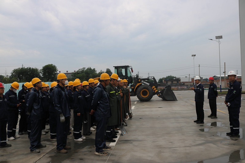 龍門綠碳公司：防汛演練“實戰化” 筑牢安全“責任堤”