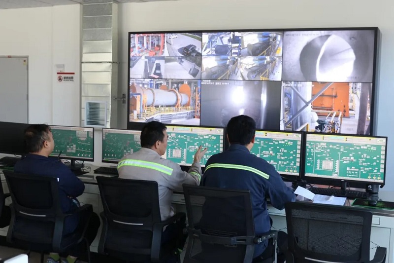 全力沖刺 合力攻堅——黃陵新材公司回轉窯實現72小時連續運轉