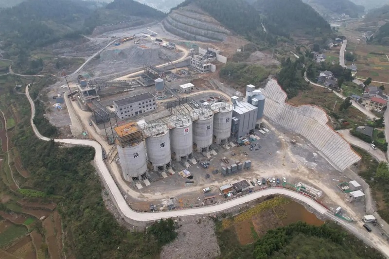 全力沖刺!陜渝建材公司項目建設攻堅提速正酣